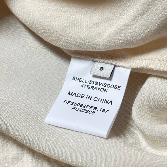 DISSH Simone Pearl Satin Shirt Size 8 - Picture 10 of 16